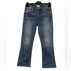 MOTHER The Insider Crop in Double Trouble